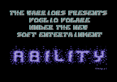 Voglio Volare I